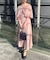 2wayシフォンボレロセットドレス