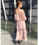 2wayシフォンボレロセットドレス