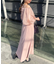 2wayシフォンボレロセットドレス