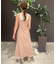 2wayシフォンボレロセットドレス