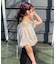 2wayシフォンボレロセットドレス