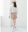 チュールフリルショルダー