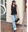 美脚フレアパンツ