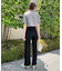 美脚フレアパンツ