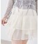 ティアードフリルミニスカパン