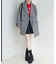 ダブルブレストハーフコート