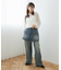 エアリーフリンジドロストニット