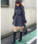 2wayフェイクファーカラーフレアコート