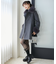 2wayフェイクファーカラーフレアコート