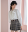 太ベルトプリーツミニスカート
