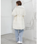 2wayサイドリボン中綿コート