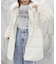 2wayサイドリボン中綿コート