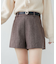 ベルト付きショートパンツ