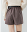 ベルト付きショートパンツ
