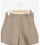 ベルト付きショートパンツ