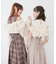 ウエストきゅっとミルフィーユワンピ