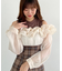 ウエストきゅっとミルフィーユワンピ