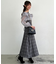 ウエストきゅっとミルフィーユワンピ