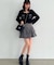 リボンエンブロイダリーカーディガン