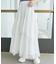 ティアードヘムラインスカート