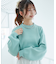 ボリュームスリーブニット