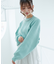 ボリュームスリーブニット