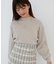 ボリュームスリーブニット