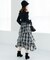 エアリーイレヘムティアードスカート