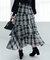 エアリーイレヘムティアードスカート