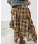 エアリーイレヘムティアードスカート