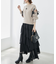 エアリーイレヘムティアードスカート