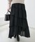 エアリーイレヘムティアードスカート