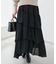 エアリーイレヘムティアードスカート