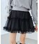シアーギャザーフリルミニスカパン