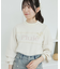 レースリボンロゴニット