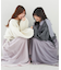 裾ベロアチュールスカート