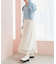 裾ベロアチュールスカート