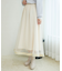 裾ベロアチュールスカート