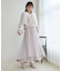裾ベロアチュールスカート
