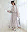 裾ベロアチュールスカート