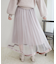 裾ベロアチュールスカート