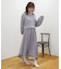裾ベロアチュールスカート
