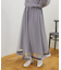 裾ベロアチュールスカート