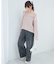 ◎レースリボンオフショルニット