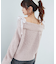 ◎レースリボンオフショルニット