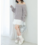 ◎レースリボンオフショルニット