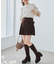 ベルトセットプリーツミニスカパン