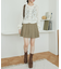 ベルトセットプリーツミニスカパン