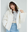 プチリボンチェックニット