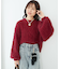 ふわふわケーブルニット